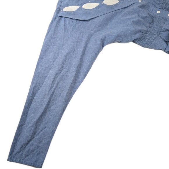 Vtg Evelyn Pearson Jumpsuit Size Small Romper Country 70s 80s Country Glam Disco - Picture 15 of 16